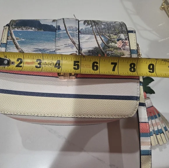 PARFOIS COCONUT CROSS BAG WOMEN'S DESERTCART GIBRALTOR NWOT. - Picture 13 of 16